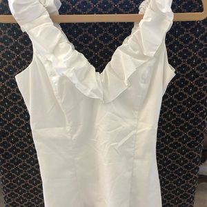 Black house white market Fitted V shirt